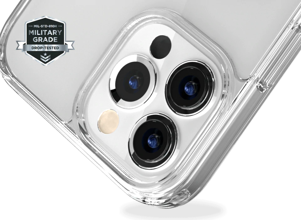 MagCrush MagSafe Shockproof Clear Case Military-Grade Protection