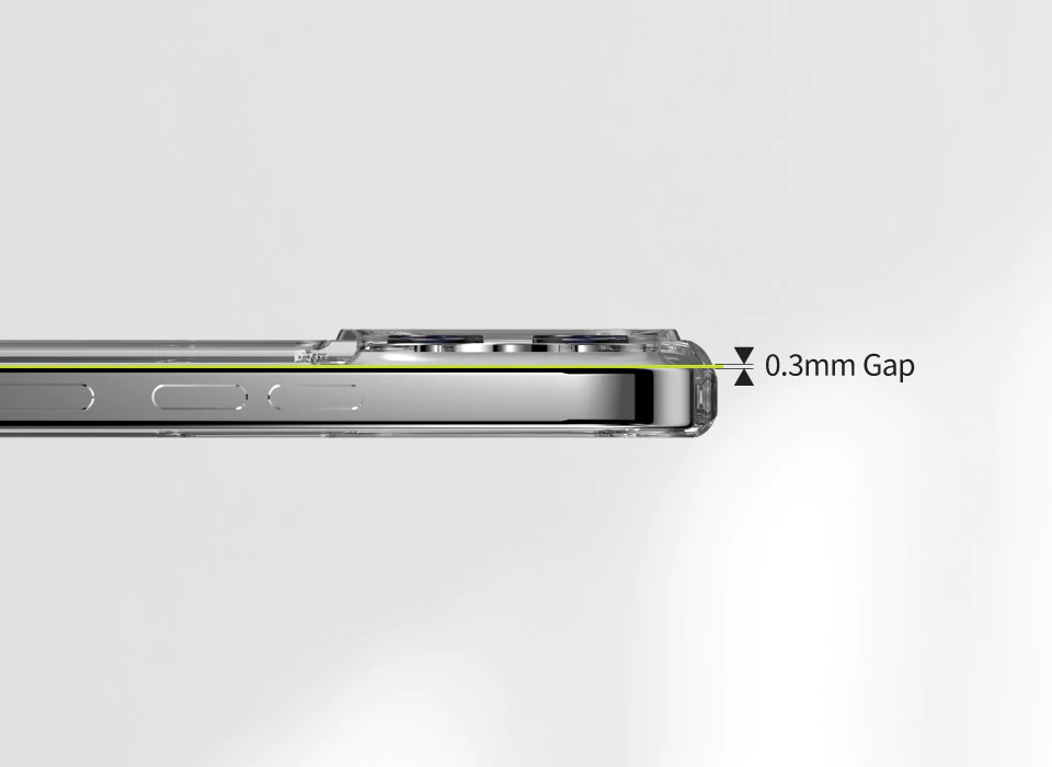 MagCrush MagSafe Shockproof Clear Case 0.3mm AirBarrier
