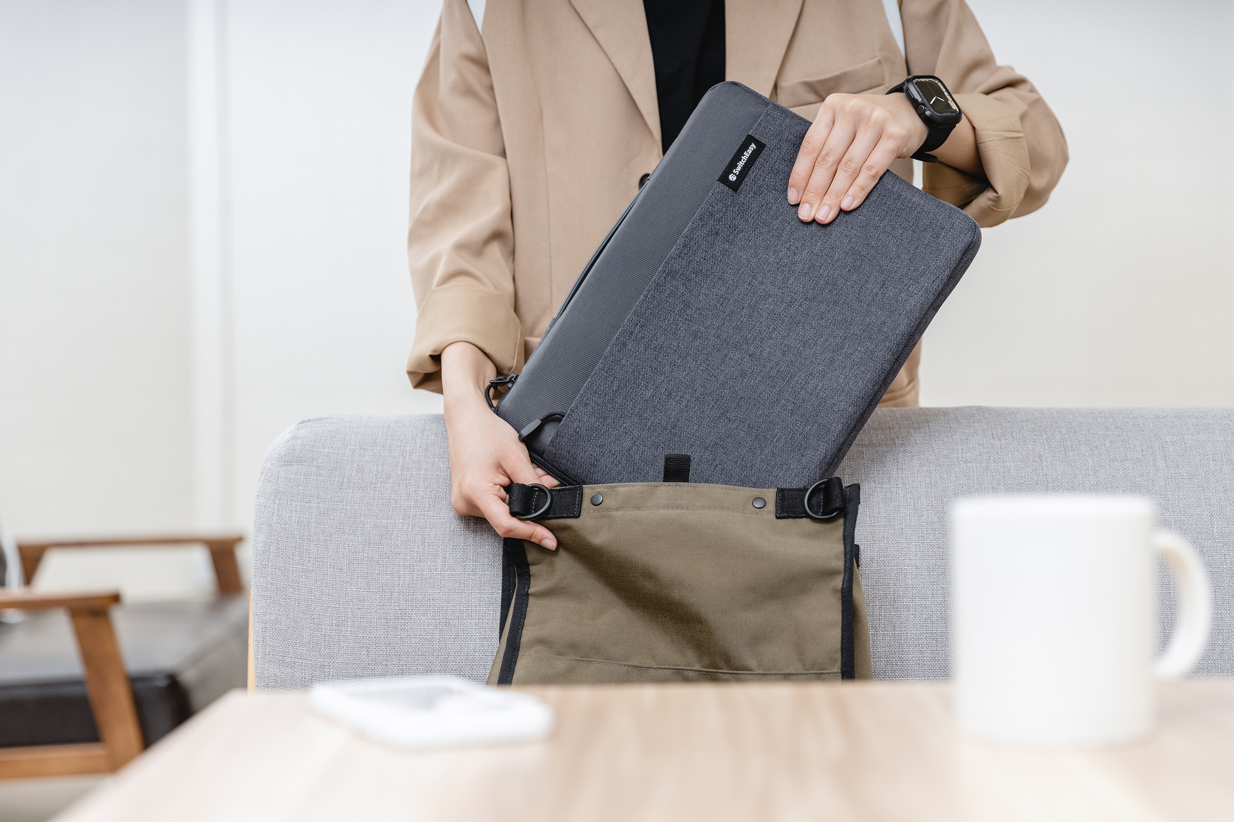 Urban MacBook Sleeve Storage