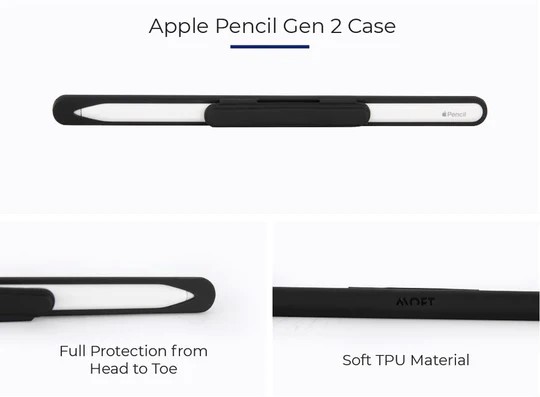 Moft Apple Pencil Case All Round Protection