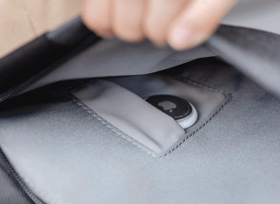 Urban MacBook Sleeve Unique Hidden AirTag Pocket