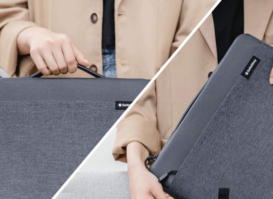Urban MacBook Sleeve Hidden Handle Design