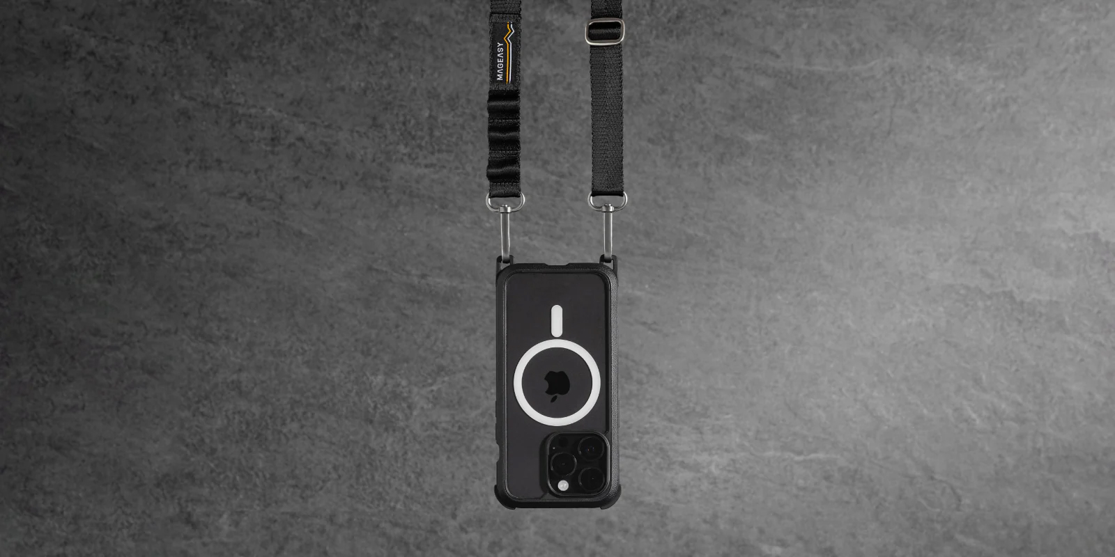 Odyssey M + Strap Protective iPhone 15 Case with Lanyard Image