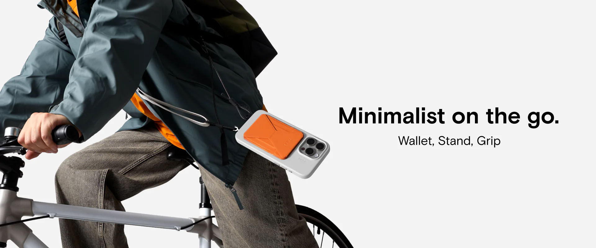 Moft MOVAS Snap On Phone Stand and Wallet Minimalist on the go