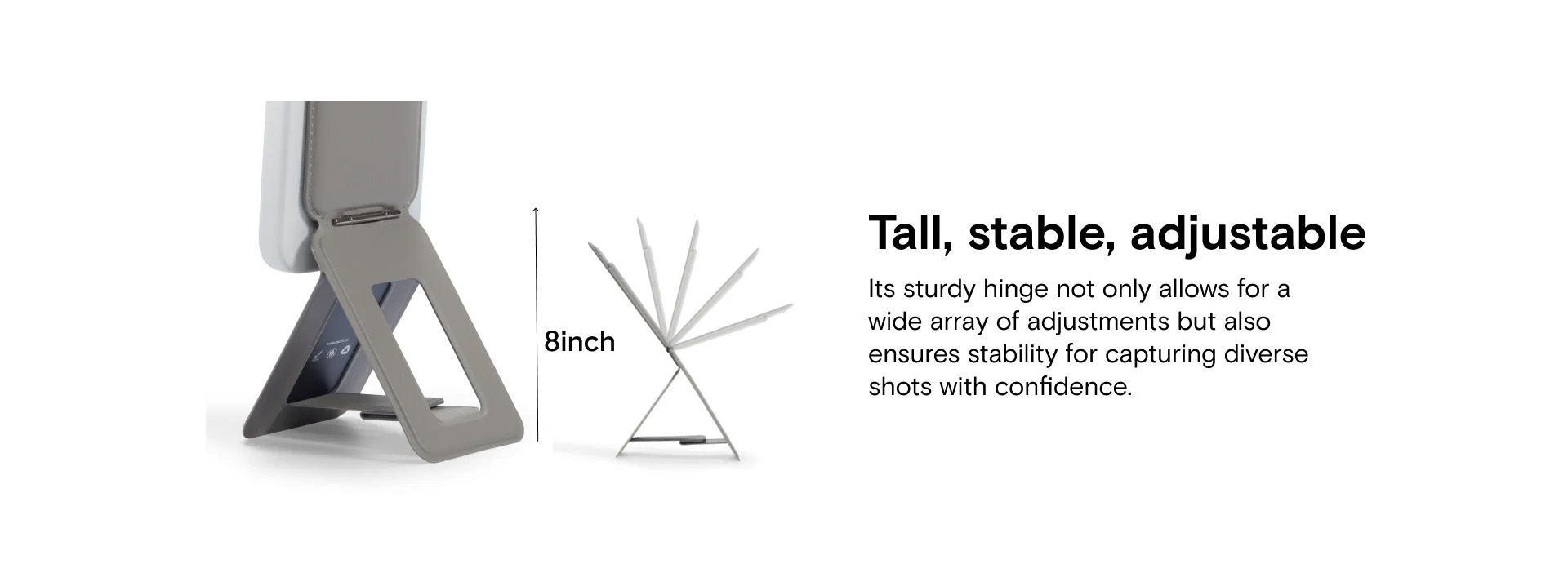 Snap Phone Tripod Wallet Movas Tall Stable Adjustable