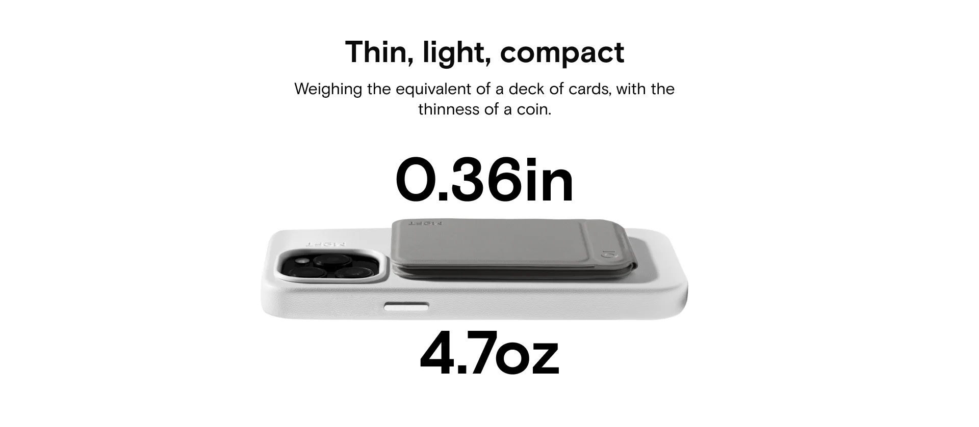 Snap Phone Tripod Wallet Movas Thin Light and Compact