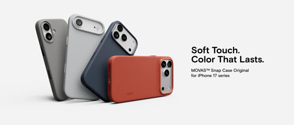 Moft MOVAS iPhone 17 Series Casing Soft Touch. Color That LAsts