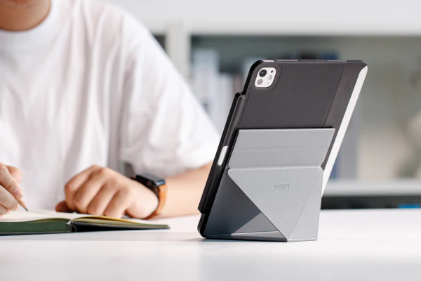 The Moft Connected Case for iPad Open with a Stand, Snap Your Space