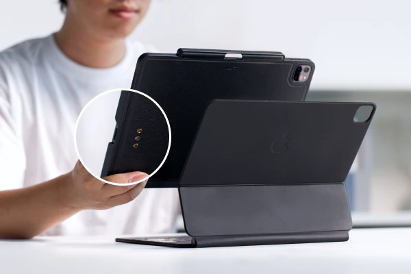 The Moft Connected Case for iPad Snap to Magic Keyboard