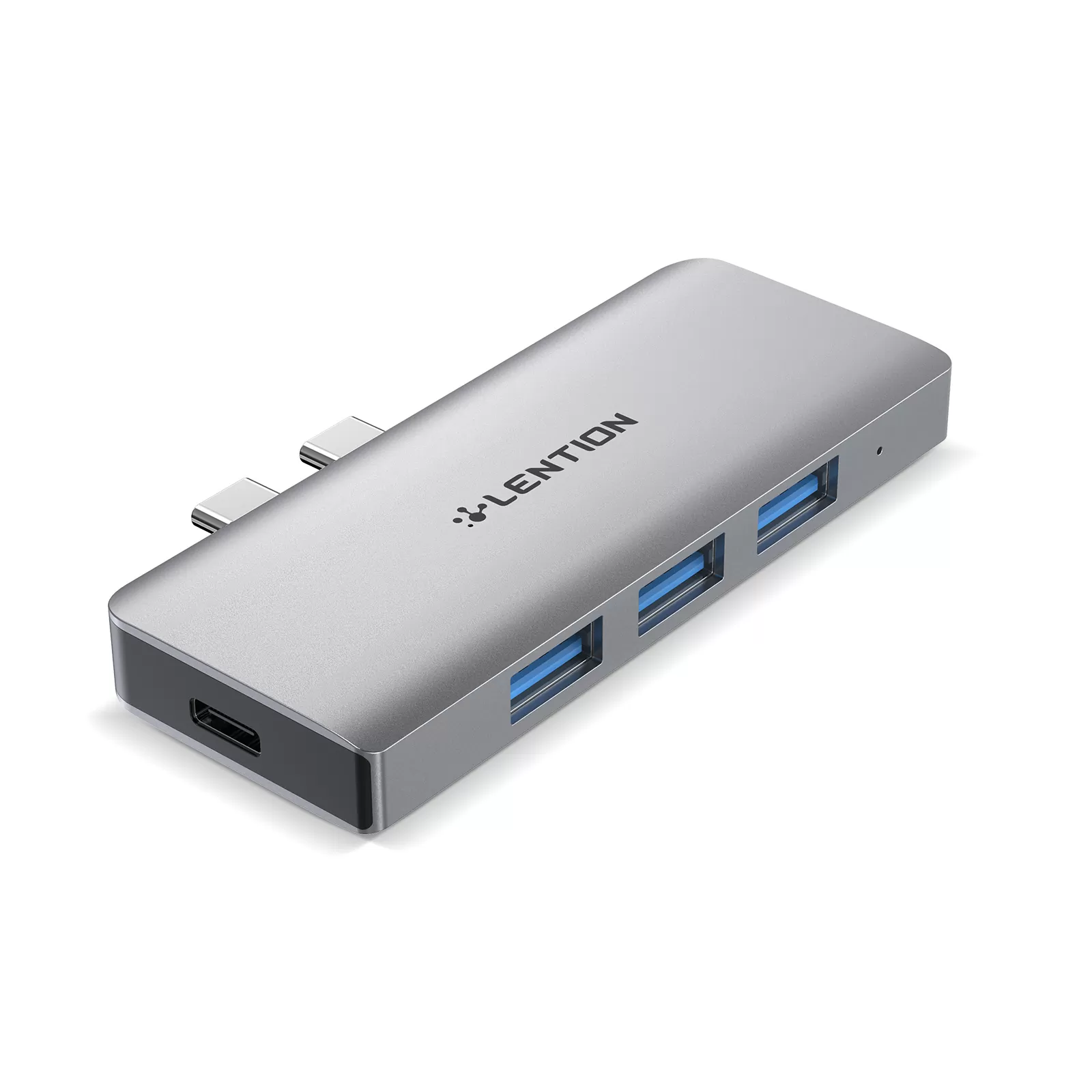 6 in 1 USB-C Portable Hub for Mac Book Pro / Air with USB 3.0, SD Card Reader and 100W Power Delivery