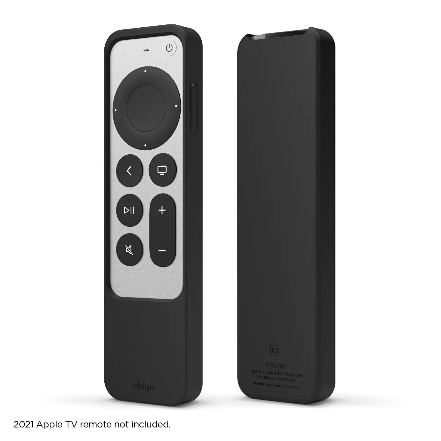 Elago 2021 Apple TV Siri Remote R2 Case Black