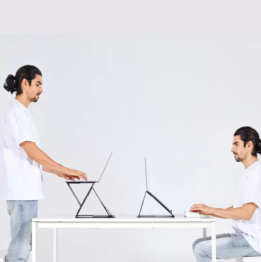 Moft Sit-stand Laptop Desk Different Height