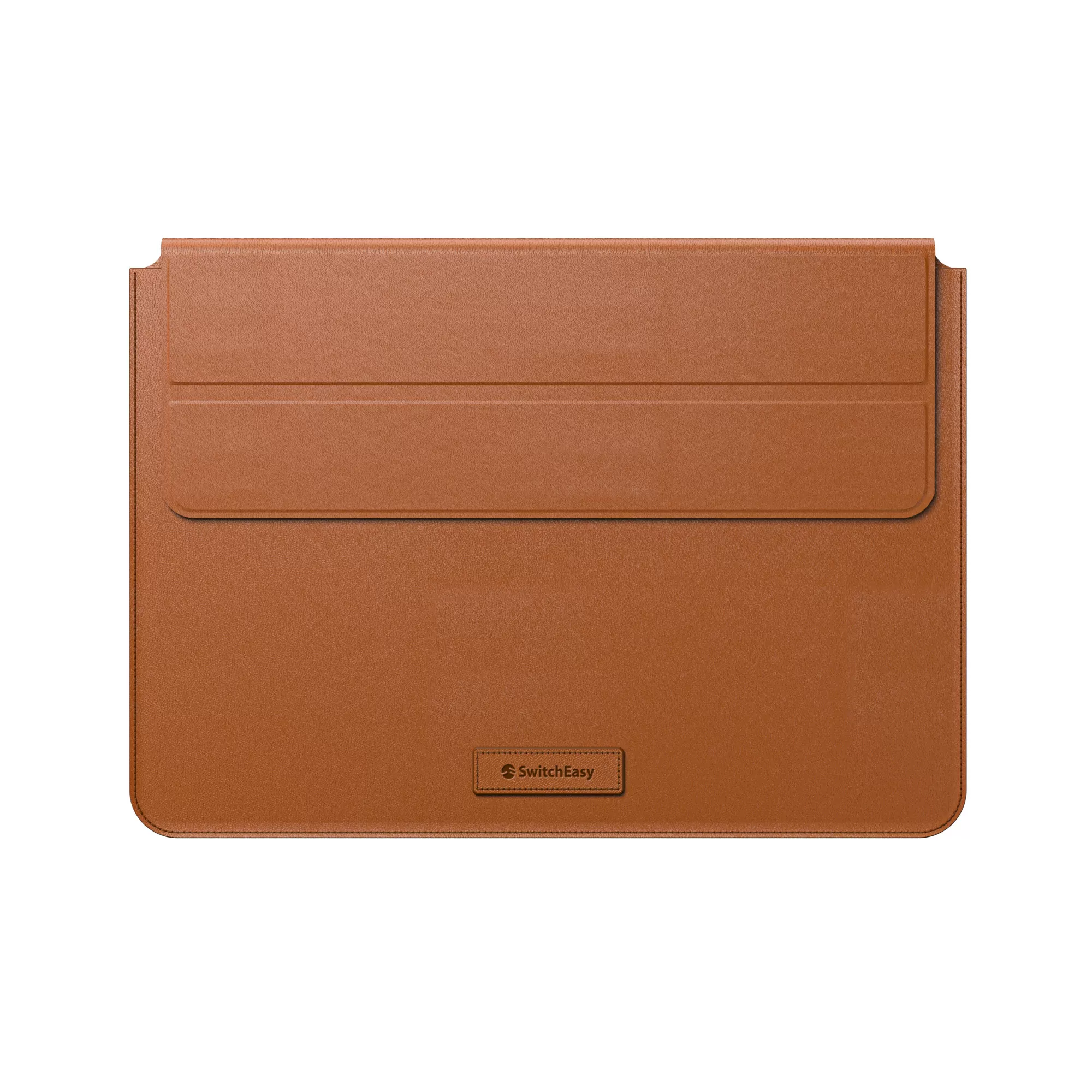 SwitchEasy EasyStand Leather MacBook Saddle Brown