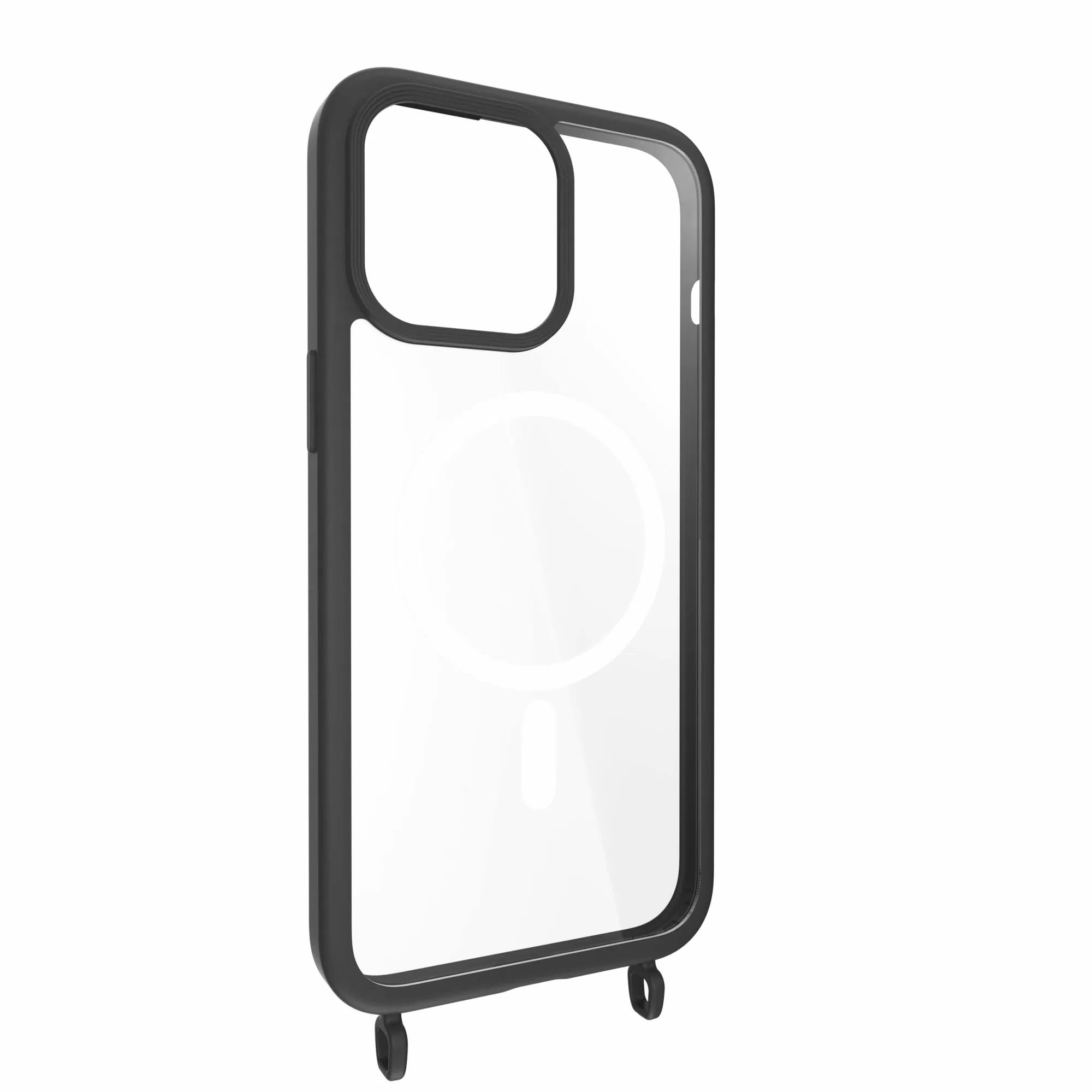 Roam M + Strap Shockproof Protective Case with Lanyard for iPhone 15 No Phone View